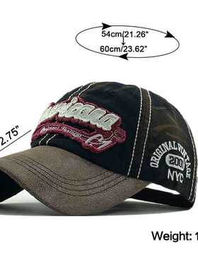 New Women's Men's Unisex Outdoor Cotton Cap High Quality Emb
