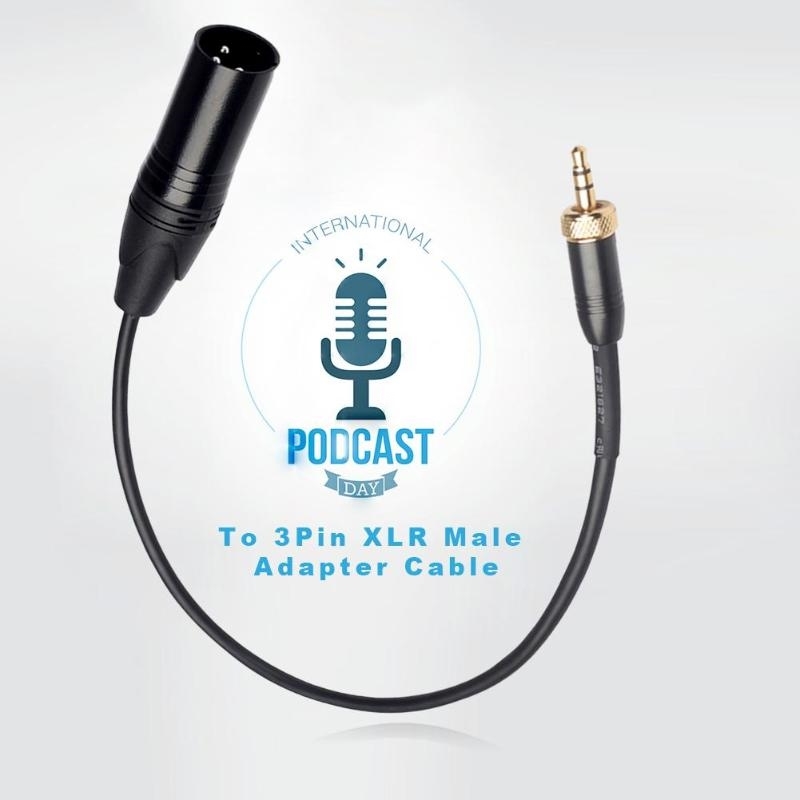 3.5mm Audio Male Plug with Internal Thread to 3Pin XLR Male - 图1