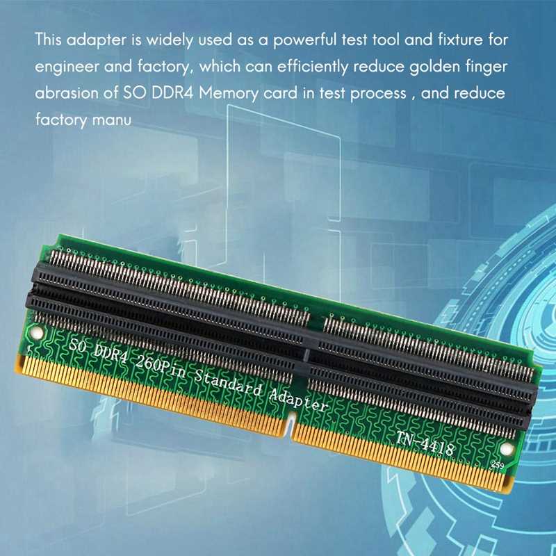 SO-DIMM 260Pin (1.2V) DDR4 Positive Memory Test Protection A - 图2