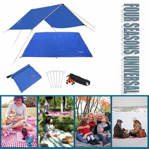 4-6 Persons Ultralight Multifunctional Waterproof Camping Ma - 图0