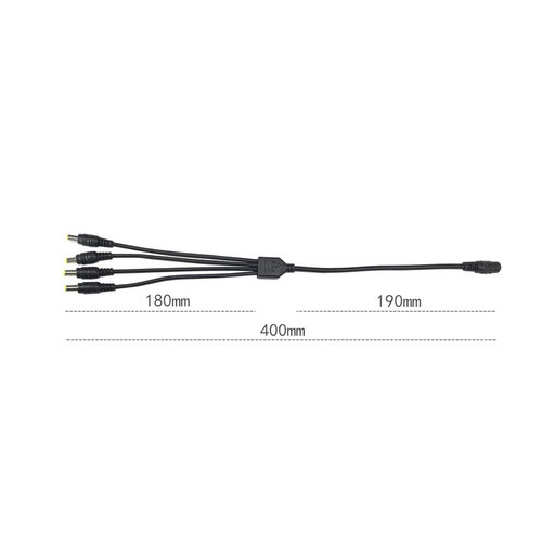 With Switch DC Power Cord 1 with 4 Control Switch DC Line Dc - 图0