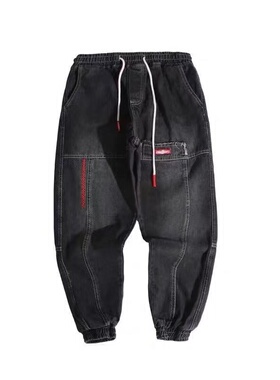 2021 New Streetwear Hip Hop Cargo Pants Men's jeans