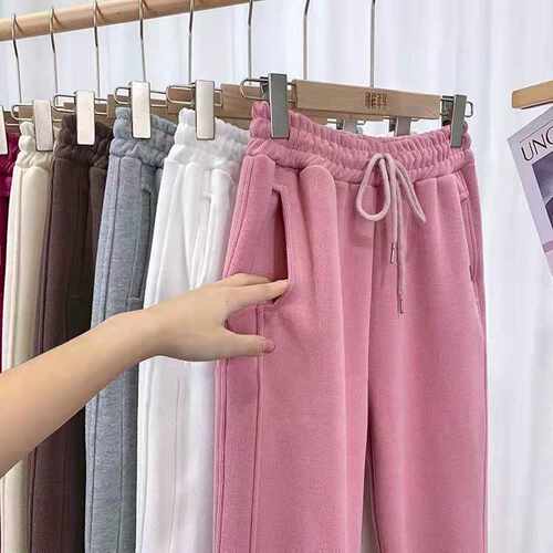 S-8XL Plus fat size autumn winter casual pants trousers long - 图0