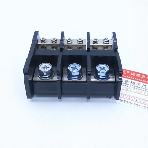 海燕 3进12出接线端子FJ6D-150-03/12三相十二表户导轨式分线端子 - 图2