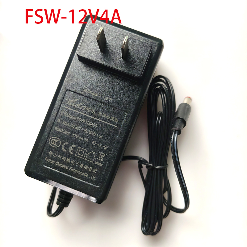 FSW-120400直插式FSW-120500电源适配器裕达yuda12V4A墙插式12V5A - 图1