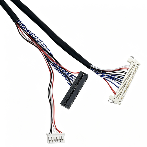 LP121WX3-TLC1笔记本屏线FIX-30P单6带调光1.0MM间距LVDS屏线定制 - 图2