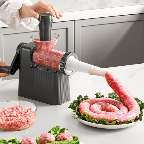 灌肠器家用灌香肠工具灌肠机神器肠衣食品级手动做腊肠自制罐肉肠 - 图1