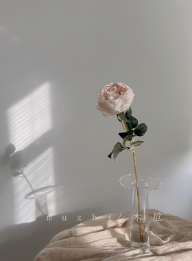 复古法式奥斯汀玫瑰绢花仿真花
