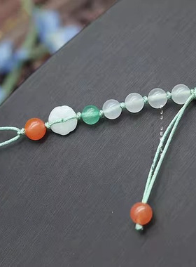 饰品手工编织项链配饰吊坠挂绳子