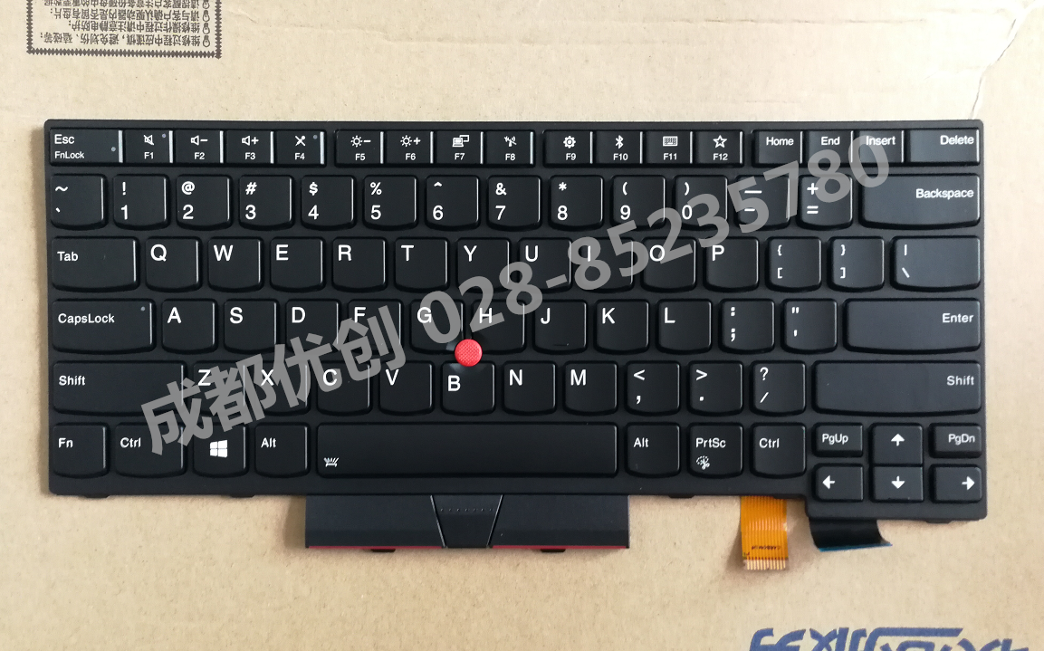 IBM全新Lenovo ThinkPad T470 T480 键盘US英文小回车带背光 - 图0