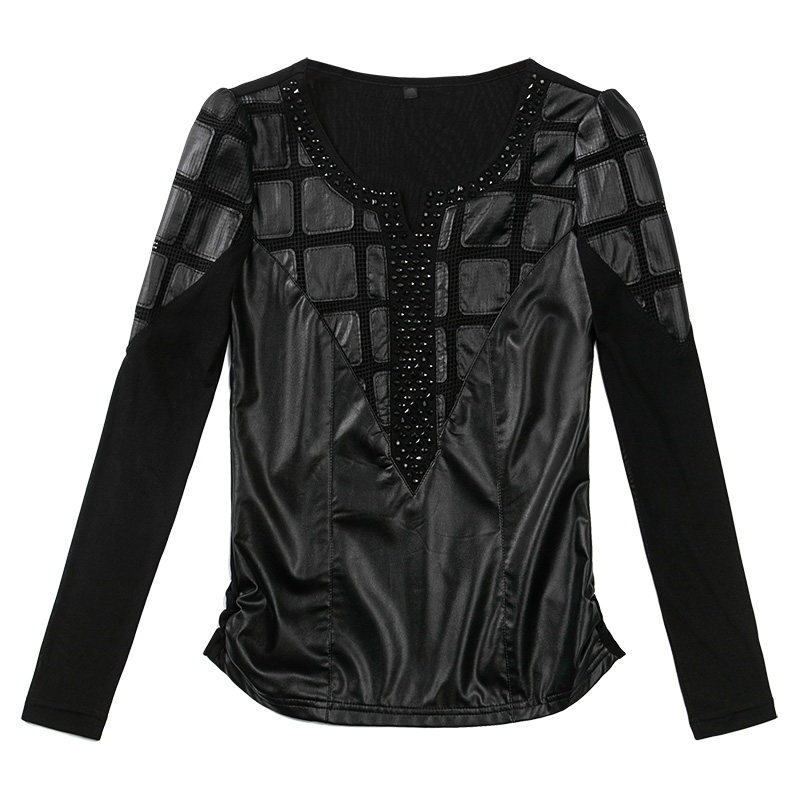 蕾丝长袖2020新款潮气质性感小衫 奕林鸟蕾丝衫/雪纺衫