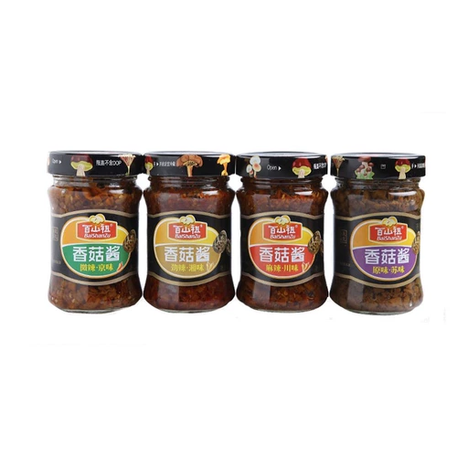 Lishui Qingyuan Bailian Zuzu Mushroom Sauce Sauce Jingfu приправляющий горячий горшок с лапшой бибимбап грибной соус 210G