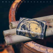  Latest batch of] pores eraser bamboo charcoal live spring goats milk soap Go to oil blackhead Acne Improved Recipe