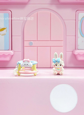 女生镀银原创beads串珠手链可爱