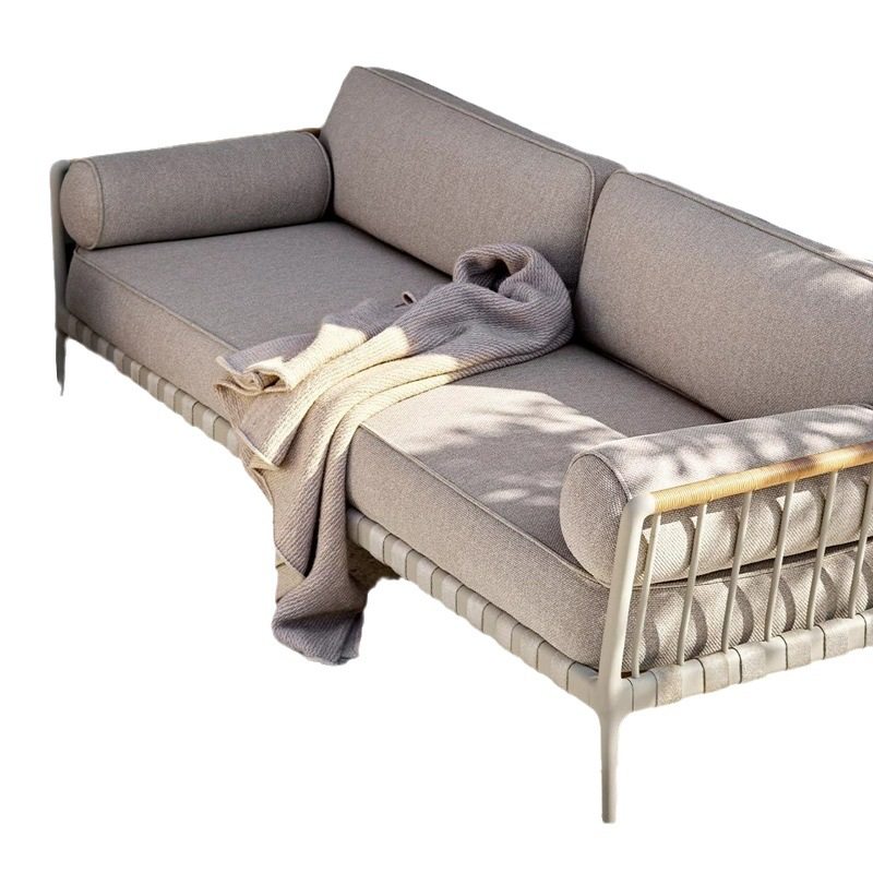 北欧高端藤编户外沙发单人阳台别墅酒店室外花园户外休闲沙发组合,淘宝优惠券,粉丝福利购,淘宝优惠卷