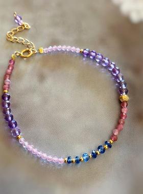 瑞铺原创天然托帕石水晶女