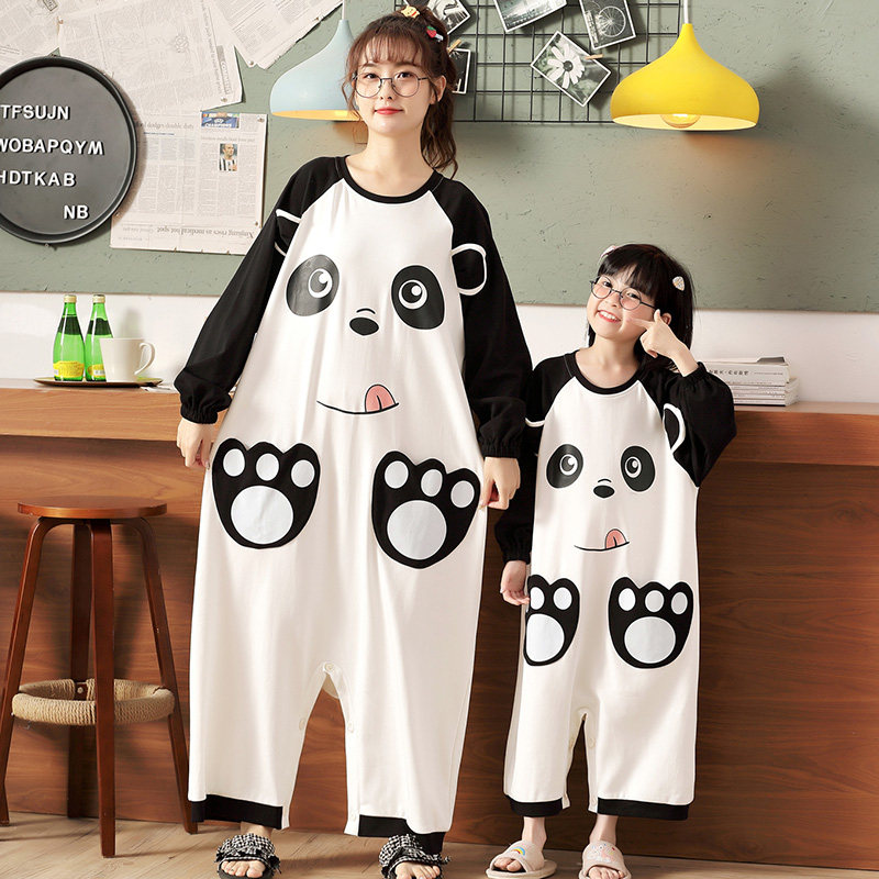 儿童春秋季纯棉长袖冬天微胖睡裙 甜雪妮睡裙