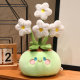 Fun Narcissus Peach Blossom Potted Plush Toy Simulation Small Flower Doll Doll Rag Doll Birthday Gift for Women