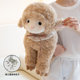 Cute Lamb Beibei Doll Doll Plush Toy Soothing and Playing Bed Pillow Rag Doll Birthday Gift