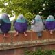 Cartoon big fat pigeon plush toy doll fat bird bird pigeon doll children's rag doll girl birthday gift