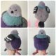 Cartoon big fat pigeon plush toy doll fat bird bird pigeon doll children's rag doll girl birthday gift