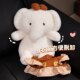 Amblin Elephant Doll Cute Plush Elephant Doll Soothing Rag Doll Children Hold Sleeping Birthday Gift