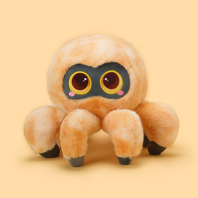 Simulated Spider Plush Toy Ugly Insect Doll Model Ornament Props Children's Spoof Birthday Gift for Men and Women
