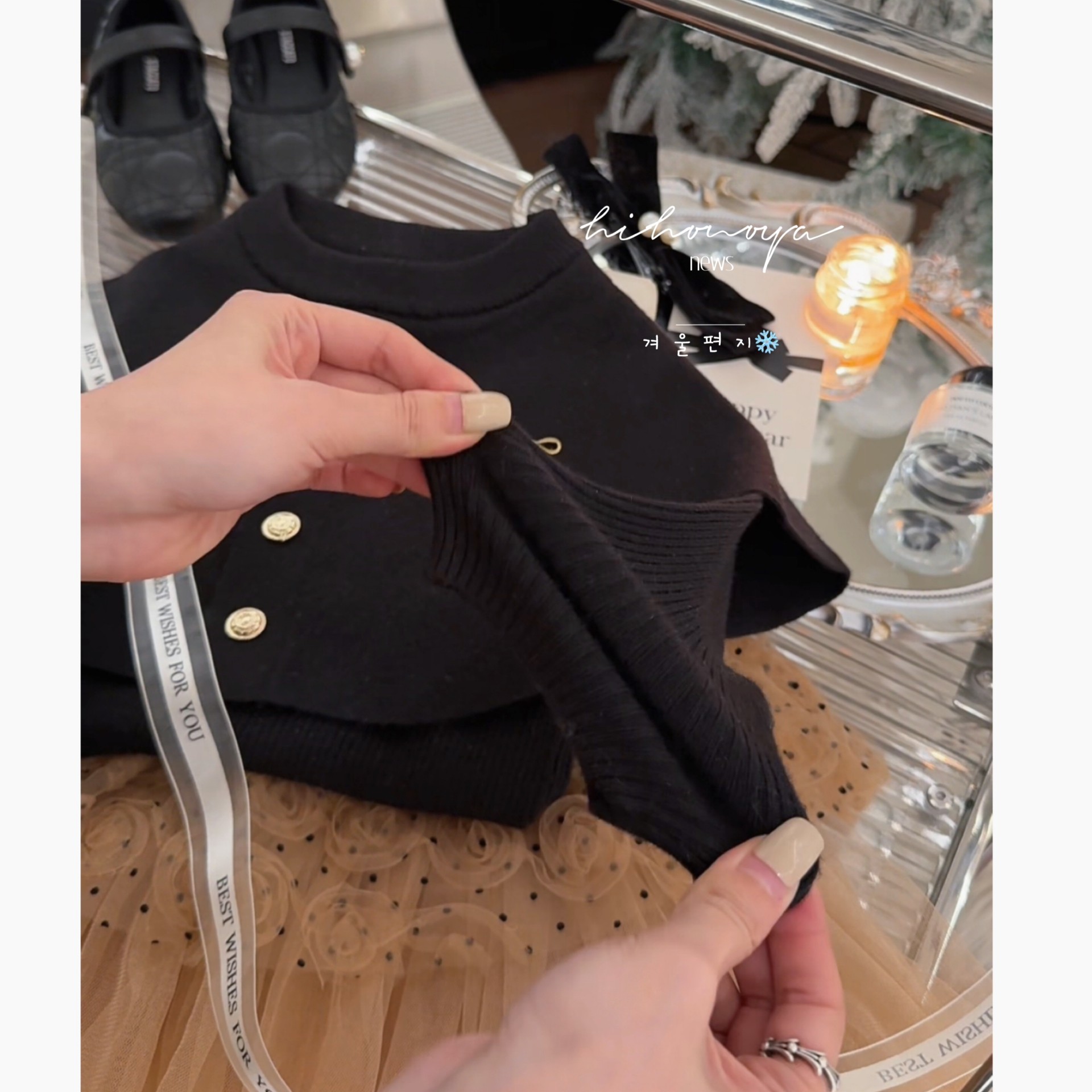 Spring韩国童装2025年冬季新款亲子名媛风显瘦斗篷毛衣女童针织衫,淘宝优惠券,粉丝福利购,淘宝优惠卷