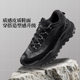 361 Wuxia OD men's outdoor shoes 2025 winter leather waterproof cross-country running shoes non-slip wear-resistant hiking sports shoes