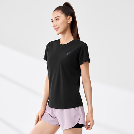 361运动t恤女2026夏季瑜伽健身跑步服女士短袖透气宽松速干衣