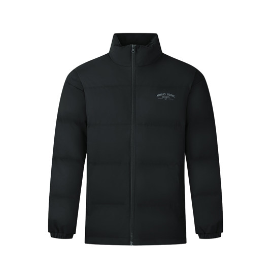 361 cotton clothing men's clothing 2025 new warm winter tops stand collar short cotton clothing loose casual jacket men