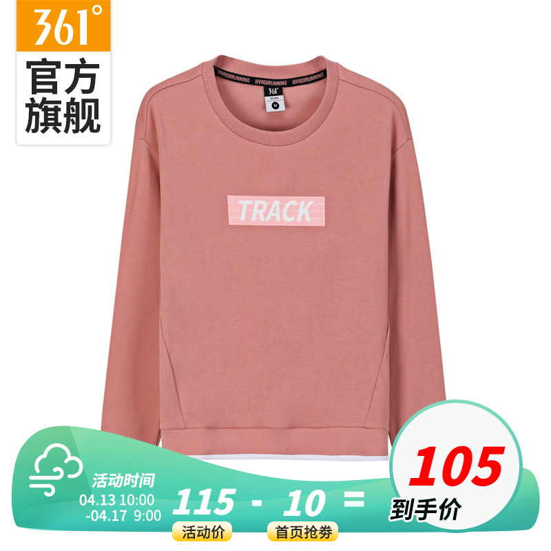 361 Sports Sweater Women's Spring Thin Long Sleeve T-shirt Round Neck Comfortable Running Casual Pullover Top Women's Coat