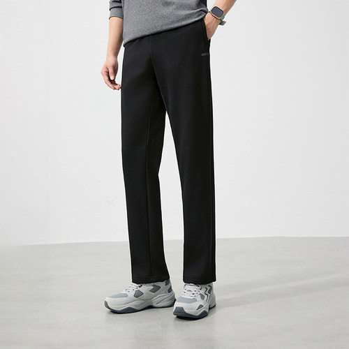 361运动裤男2026年春季宽松直筒针织平口长裤户外休闲裤跑步裤 - 图2