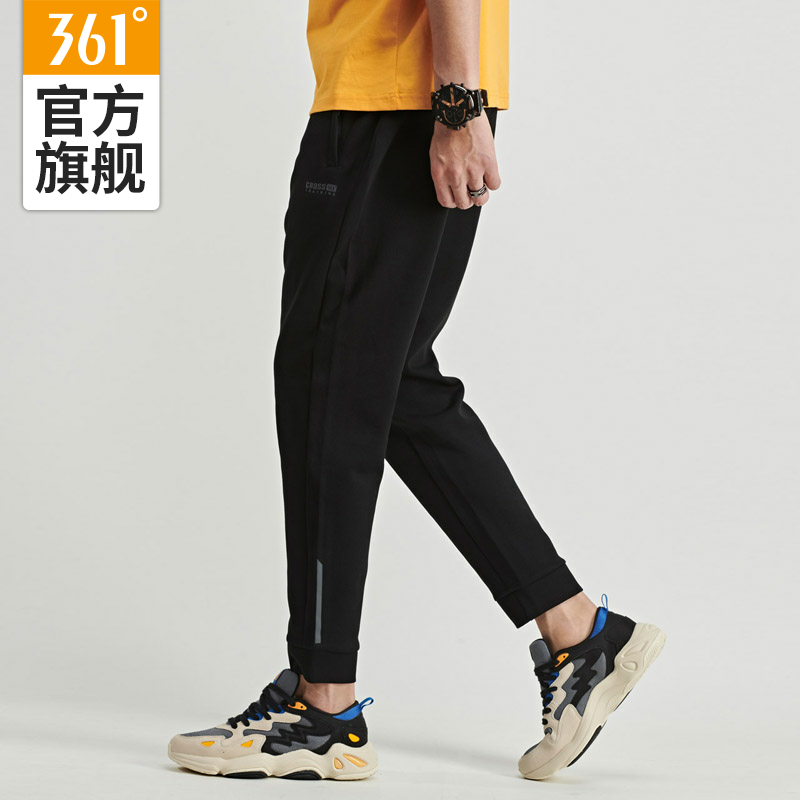 361 pants men's pants, spring new casual stretch sports pants, small toe gray sports pants, men's