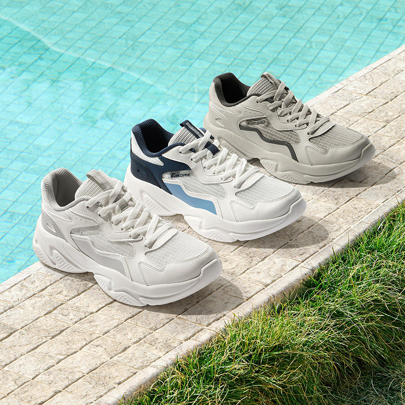 361运动鞋男2026春季网面透气老爹鞋经典复古百搭休闲鞋鞋子男鞋