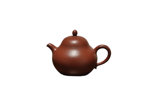 友兰轩 手工功夫茶壶具中式孟臣小品140CC小煤窑朱泥 梨形紫砂壶 - 图3
