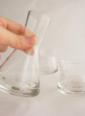 瑞典 Design House Stockholm Trio Vases set of 3 Clear 花瓶