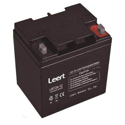 利瑞特Leert蓄电池LRT40-12V120AH100A65A38A24A17A7A应急UPS电瓶 - 图0