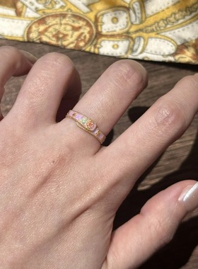 新品新款复古新中式珐琅彩滴釉印