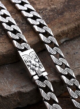 新款复古朋克风男士个性霸气虎头