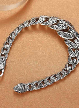 时尚复古手链大气宽版