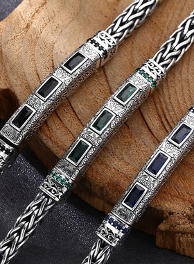 新品国潮工匠设计手工编织镶嵌锆