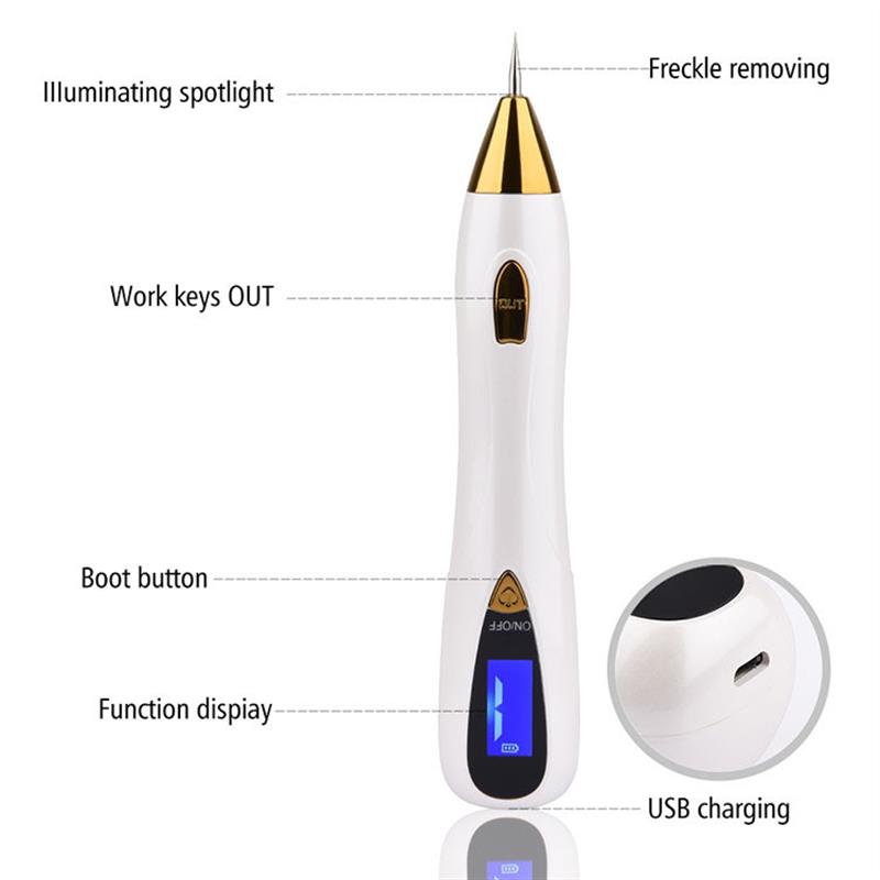 Plasma Pen Mole Removal pen Dark Spot Skin Wart祛斑点痣笔-图0