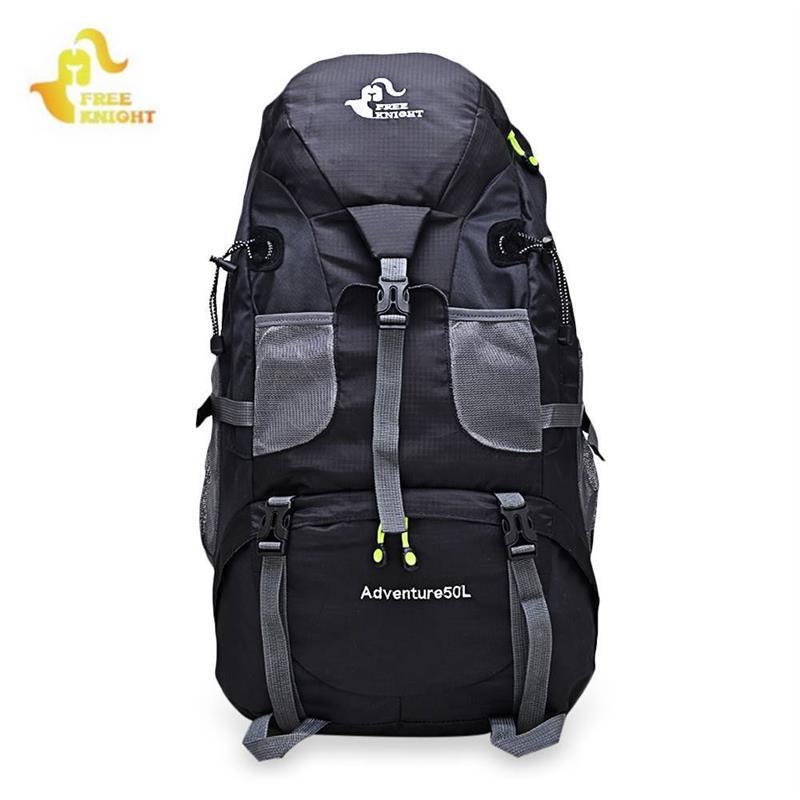 FREEKNIGHT 50L Outdoor Backpack Camping Climbing Bag Waterpr-图0