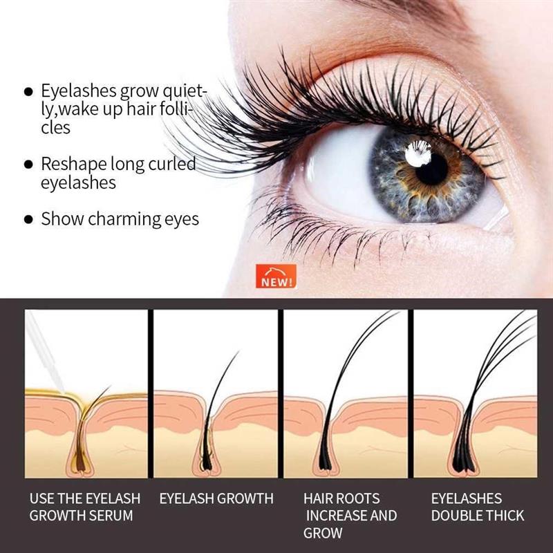 Eyelash Growth Enhancer Natural Medicine Treatments Mascara - 图0