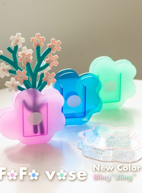 透明七夕情人节礼物花瓶原创新品