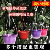 Пластиковый прозрачный цветочный горшок, орхидея, хорошо впитывает воду