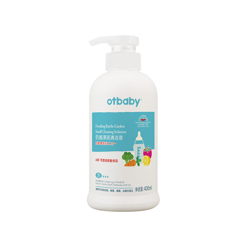 otbaby 奶瓶果蔬清洗液400ML宝宝餐具婴儿童玩具去污奶嘴清洁洗剂,淘宝优惠券,粉丝福利购,淘宝优惠卷