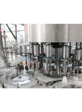 16头口服液精油高速灌装生产线蠕动泵液体灌装机旋盖机封口机定量