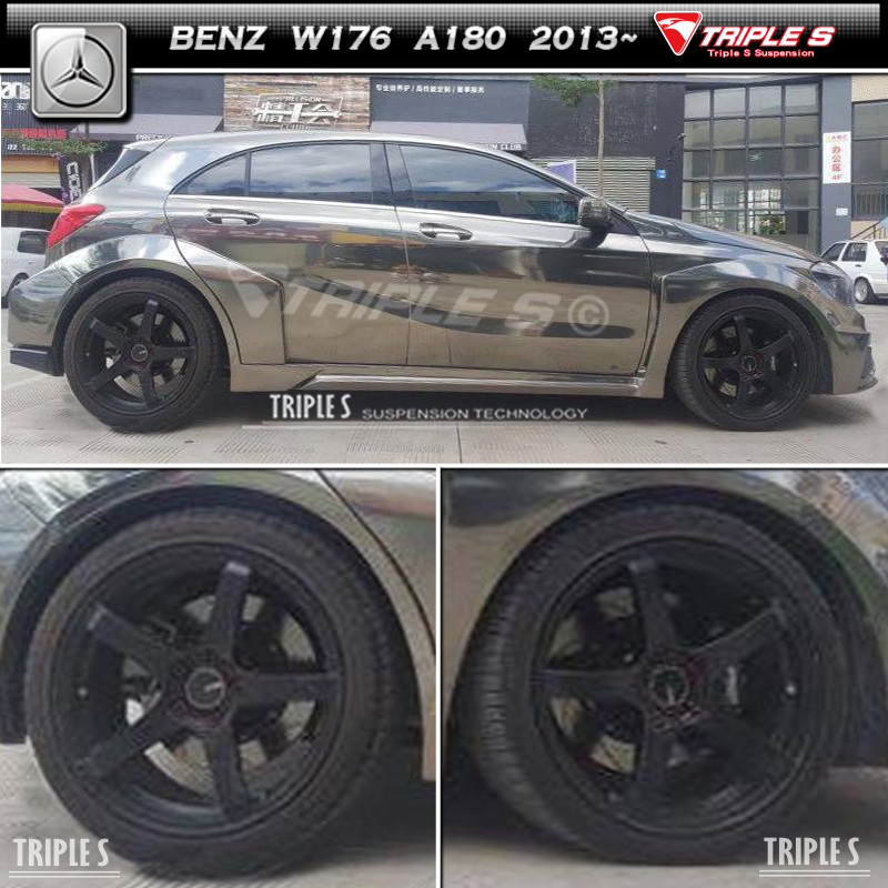 TRIPLE S短弹簧适用于A级W176 C级W204 W203 W205 CLA级 TS短簧 - 图0